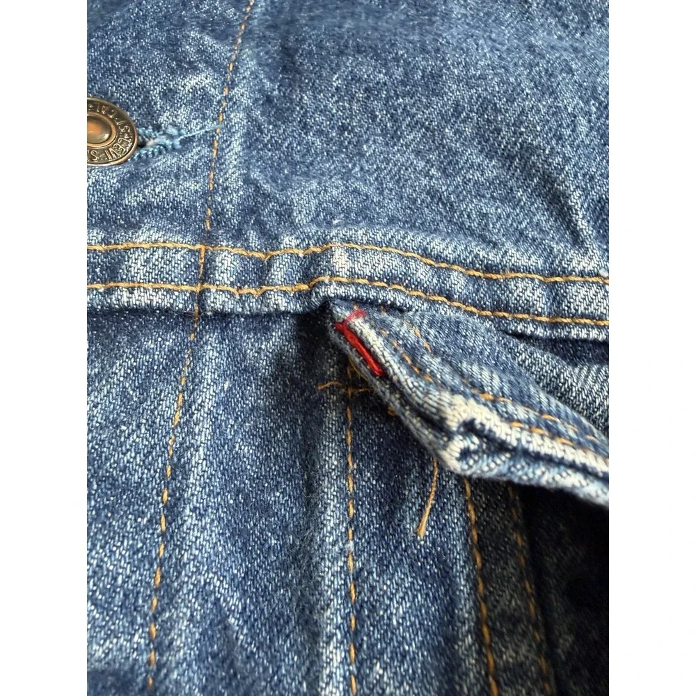 Levi's 70506 0216 Denim Trucker Jacket Made In USA Size 40